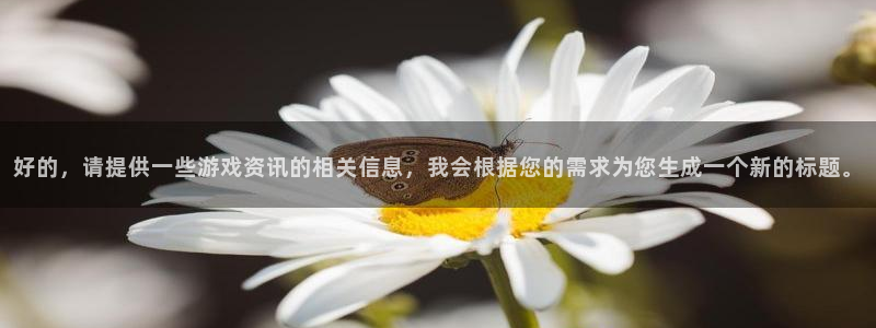 沐春赢咖娱乐：好的，请提供一些游戏资讯的相关信息，我会根据您